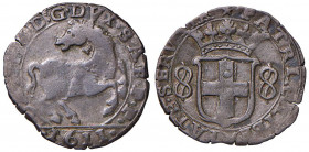 Carlo Emanuele I (1580-1630) - Cavallotto 1611 terzo tipo - MIR 658 a NC 2,30 grammi.
qSPL