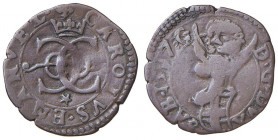 Carlo Emanuele I (1580-1630) - Mezzo soldo 1597 (Chambery) - MIR 665 a NC 1,36 grammi.
QBB-BB