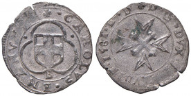 Carlo Emanuele I (1580-1630) - Parpagliola 1581 primo tipo (Bourg) - MIR 666 b NC 1,89 grammi. Minime ossidazioni verdi.
qSPL