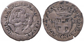 Carlo Emanuele II - Reggenza della madre (1638-1648) - 5 Soldi 1648 (Torino) - MIR 762 b NC 4,59 grammi.
BB