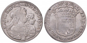 Vittorio Amedeo II - Reggenza della madre (1675-1680) - Lira 1679 - MIR 838 e RRRR 5,98 grammi.
BB
