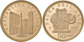 Repubblica Italiana (dal 1946) - 50 Euro 2014 - C In confezione ufficiale della zecca.
PROOF