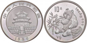 Cina - Repubblica Popolare (dal 1983) - 10 Yuan 1996 - RR
PROOF