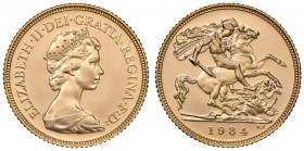 Gran Bretagna - Elisabetta II (dal 1953) - Mezza Sterlina 1984 - KM 922 C Tiratura di soli 22000 pezzi.
PROOF