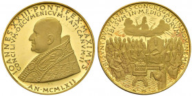 Giovanni XXIII (1958-1963) - Medaglia 1962 - C 17,53 grammi. Minimi graffietti e colpetti.
PROOF