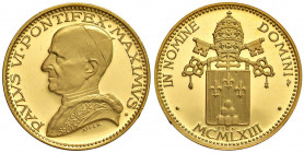 Paolo VI (1963-1978) - Medaglia 1963 - C 17,54 grammi. Insignificante segnetto al bordo.
PROOF