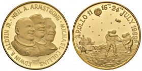 Apollo 11 - Medaglia 1969 - C 17,43 grammi.
PROOF