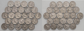 Vittorio Emanuele III - Lotto composto da 25 monete - 
Come da foto.
