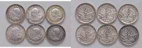 San Marino - Lotto composto da 6 monete - 
Come da foto.