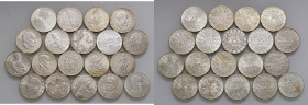 Estero - Lotto composto da 19 monete - 247,00 grammi circa.
Come da foto.