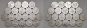 Estero - Lotto composto da 20 monete - 20 pezzi da 10 marchi.
Come da foto.