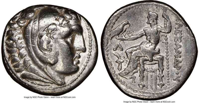 MACEDONIAN KINGDOM. Alexander III the Great (336-323 BC). AR tetradrachm (27mm, ...