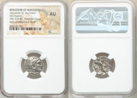 MACEDONIAN KINGDOM. Alexander III the Great (336-323 BC). AR drachm (17mm, 10h). NGC AU. Early posthumous issue of Lampsacus, ca. 310-301 BC. Head of ...