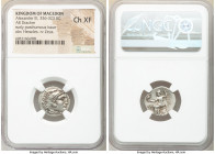 MACEDONIAN KINGDOM. Alexander III the Great (336-323 BC). AR drachm (17mm, 12h). NGC Choice XF. Posthumous issue of Abydus, ca. 310-301 BC. Head of He...