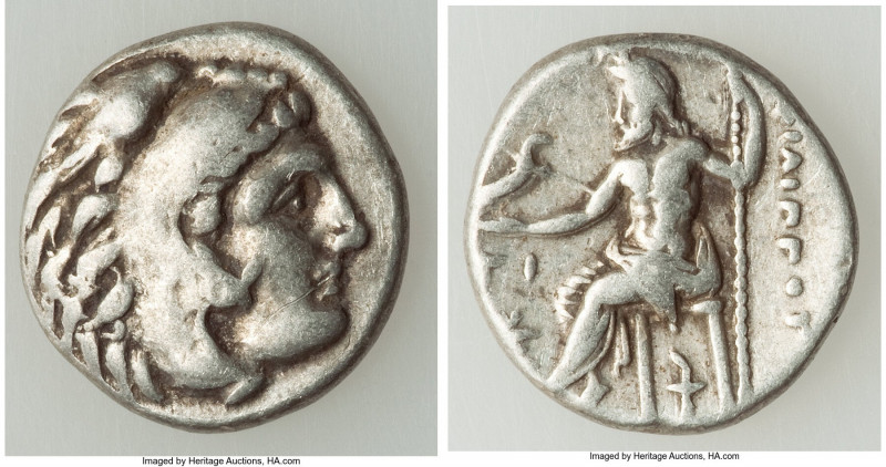 MACEDONIAN KINGDOM. Philip III Arrhidaeus (323-317 BC). AR drachm (16mm, 4.21 gm...