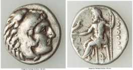 MACEDONIAN KINGDOM. Philip III Arrhidaeus (323-317 BC). AR drachm (16mm, 4.21 gm, 12h). Fine. Sardes, under Menander or Kleitos, ca. 322-319/8 BC. Hea...