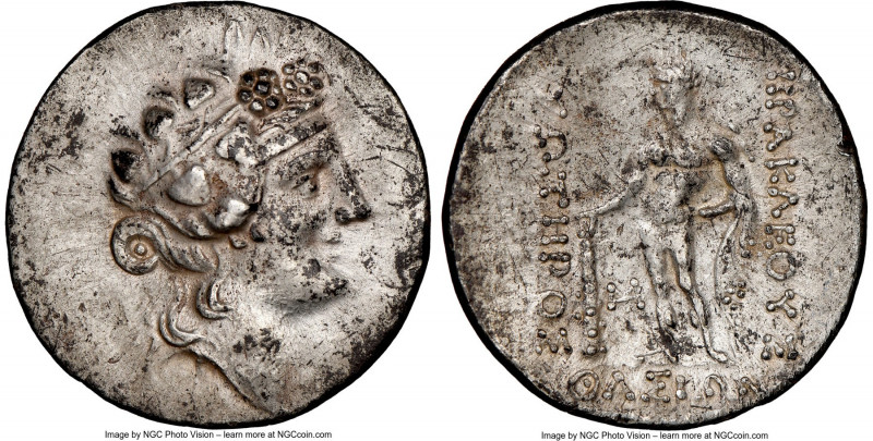THRACIAN ISLANDS. Thasos. Ca. 2nd-1st centuries BC. AR tetradrachm (32mm, 11h). ...