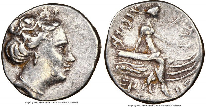 EUBOEA. Histiaia. Ca. 3rd-2nd centuries BC. AR tetrobol (14mm, 11h). NGC Choice ...