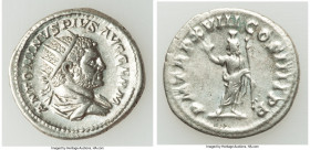 Caracalla (AD 198-217). AR antoninianus (23mm, 4.88 gm, 12h). Choice VF. Rome, AD 216. ANTONINVS PIVS AVG GERM, laureate head of Caracalla right / P M...