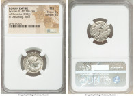 Gordian III (AD 238-244). AR denarius (20mm, 3.50 gm, 7h). NGC MS 3/5 - 3/5. Rome, summer AD 241. IMP GORDIANVS PIVS FEL AVG, laureate, draped, and cu...