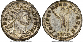 Diocletian (AD 284-305). BI antoninianus (22mm, 12h). NGC AU, Silvering. Rome, 3rd officina. IMP DIOCLETIANVS AVG, radiate, draped and cuirassed bust ...