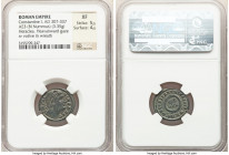 Constantine I the Great (AD 307-337). AE3 or BI nummus (20mm, 3.35 gm, 11h). NGC XF 5/5 - 4/5. Heraclea, 4th officina, AD 327-329. CONSTAN-TINVS AVG, ...