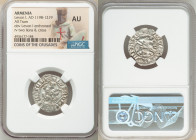 Cilician Armenia. Levon I Tram ND (1198-1219) AU NGC, 22mm. Levon I enthroned / Two lions and cross. 

HID09801242017

© 2020 Heritage Auctions | ...