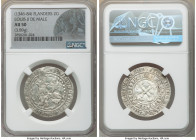 Flanders. Louis II de Mâle Double Gros (Botdraeger) ND (1346-1384) AU50 NGC, DeMey-220. Boudeau-2232. 31mm. 3.89gm. 

HID09801242017

© 2020 Herit...