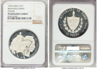 Republic silver Proof Piefort "Bolivar & Marti" 10 Pesos 1993 PR68 Ultra Cameo NGC, KM-P55.

HID09801242017

© 2020 Heritage Auctions | All Rights...