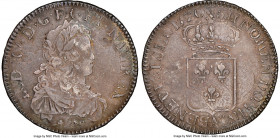 Louis XV Ecu 1720-A VF25 NGC, Paris mint, KM459.1, Dav-1328, Gad-319 (R). Struck over another coin with moderate marks. Ex. Donald G. Partrick Collect...