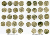 Hall. Free City 19-Piece Lot of Uncertified Händelsheller ND (c. 14th Century) VF, Saurmasche-1364. 17mm. Average weight 0.47gm. Sold as is, no return...