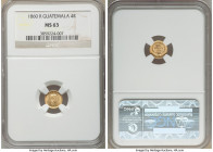 Republic gold 4 Reales 1860-R MS63 NGC, KM135. 

HID09801242017

© 2020 Heritage Auctions | All Rights Reserved