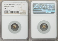 Cochin 10-Piece Lot of Certified gold Fanams ND (1795-1850) MS61 NGC, KM10, Fr-1504. Sold as is, no returns. 

HID09801242017

© 2020 Heritage Auc...