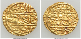 Ottoman Empire. Suleyman I (AH 926-974 / AD 1520-1566) gold Sultani AH 926 (AD 1520/1521) VF, Misr mint (in Egypt), A-1317. 19.5mm. 3.45gm. 

HID098...
