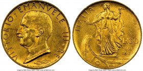 Vittorio Emanuele III gold 100 Lire Anno IX (1931)-R MS62+ NGC, Rome mint, KM72. AGW 0.2546 oz. 

HID09801242017

© 2020 Heritage Auctions | All R...