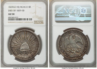 Republic 8 Reales 1829 Go-MJ 8 Reales AU50 NGC, Guanajuato mint, KM377.8. Dies of 1829-1830. 

HID09801242017

© 2020 Heritage Auctions | All Righ...