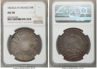 Republic 8 Reales 1832 Ga-FS AU58 NGC, Guadalajara mint, KM377.6, DP-Ga10. Blush and lilac gray toning. 

HID09801242017

© 2020 Heritage Auctions...
