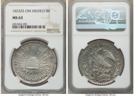Republic 8 Reales 1833 Zs-OM MS63 NGC, Zacatecas mint, KM377.13, DP-Zs13.

HID09801242017

© 2020 Heritage Auctions | All Rights Reserved