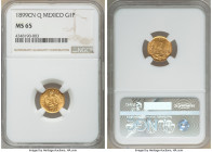 Republic gold Peso 1899 Cn-Q MS65 NGC, Culiacan mint, KM410.2. Reflective and lustrous gem. 

HID09801242017

© 2020 Heritage Auctions | All Right...