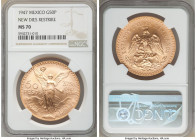 Estados Unidos gold Restrike 50 Pesos 1947 MS70 NGC, Mexico City mint, KM481. AGW 1.2056 oz. 

HID09801242017

© 2020 Heritage Auctions | All Righ...