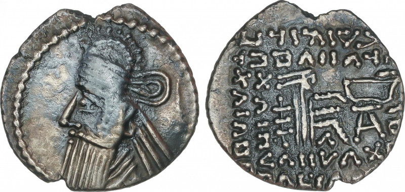 Ancient Greece
Dracma. 147-191 d.C. VOLOGASES IV. PARTIA. Anv.: Busto barbado y...