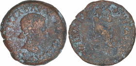 Celtiberian Coins
Dupondio. 14-36 d.C. ÉPOCA DE TIBERIO. EMERITA AUGUSTA (MÉRIDA, Badajoz). Anv.: PERM. AVGVSTI SALVS. AVGVSTA. Cabeza de Livia a der...