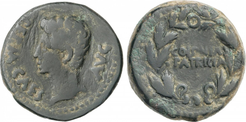 Celtiberian Coins
As. 27 a.C-14 d.C. ÉPOCA DE AUGUSTO. COLONIA PATRICIA (CÓRDOB...