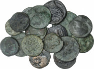 Celtiberian Coins
Lote 20 monedas Semis y As. AE. La mayoria Ases. Incluye Bolscan, Cese, Iltirces, Ilduro, etc. Una posiblemente celta, otra no dete...