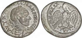 Roman Coins
Empire
Tetradracma. Acuñada el 217-218 d.C. MACRINO. MESOPOTAMIA. CARRHAE. Anv.: Busto laureado y acorazado a derecha, alrededor leyenda...