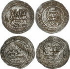 Al-Andalus and Islamic Coins
Caliphate
Lote 2 monedas Dirham. 324 y 325 H. ABDERRAHMÁN III. AL-ANDALUS. AR. Las dos de primera época del califato. E...