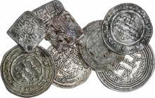 Al-Andalus and Islamic Coins
Lots
Lote 8 monedas. AR. Incluye 4 Dirhams califales de Abderrrahman III, Al-Haqem II y 2 de Hixem II; 3 Dirhams almoha...