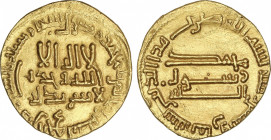 Al-Andalus and Islamic Coins
The Abbasids
Dinar. 168H. AL-MAHDI. SIN CECA (IRAK). Anv.: Punto al final de la segunda línea de la IA. 4,22 grs. AU. C...