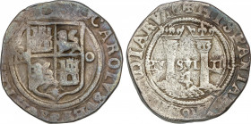 Spanish Monarchy
Joanna and Charles
4 Reales. S/F. MÉXICO. Anv.: ¶- O. CAROLVS. 13,42 grs. (Rayitas). AC-138. BC+/MBC-.