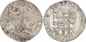 Spanish Monarchy
Charles I (V of the Holy Roman Empire)
4 Patard (4 Stuivers). 1541. AMBERES. BRABANTE. 5,90 grs. AR. Pátina. Vanhoudt-226.AN; Vti-5...